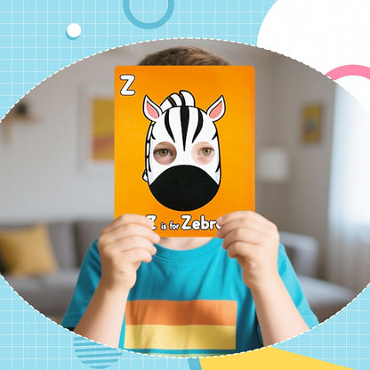 Interactive Animal Alphabet Flash Cards™ (26Pcs)