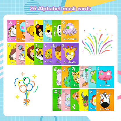 Interactive Animal Alphabet Flash Cards™ (26Pcs)