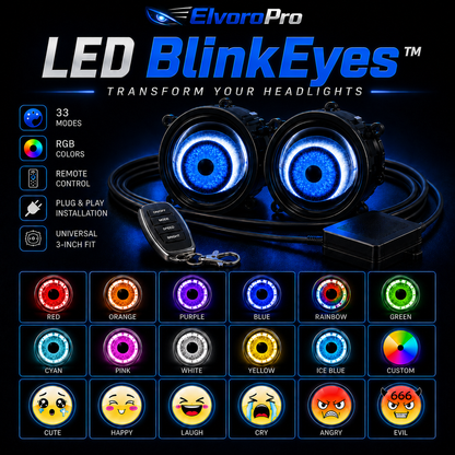 BlinkEyes™ — RGB Headlight Kit