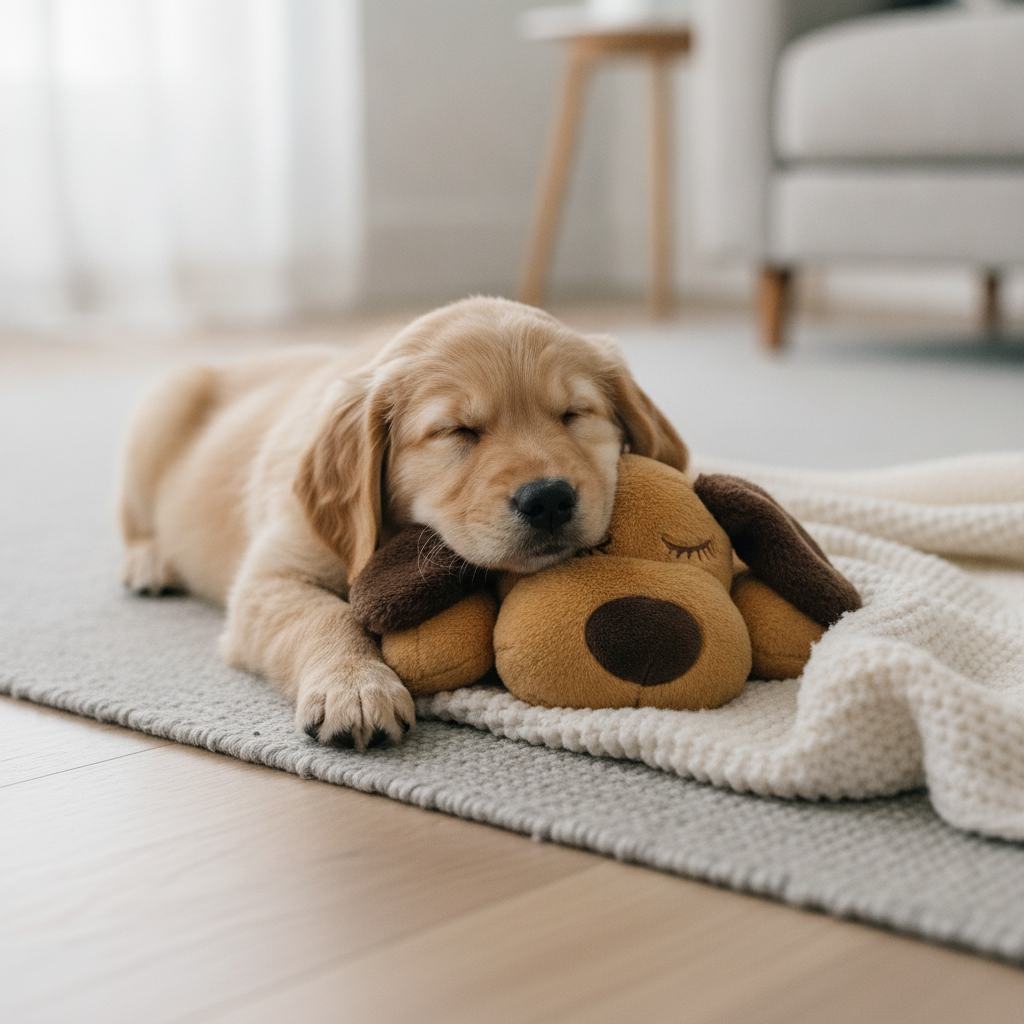 PupCalm™ — Heartbeat Comfort Plush
