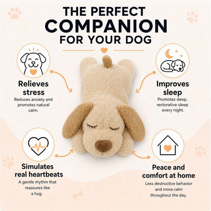 PupCalm™ — Heartbeat Comfort Plush