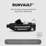 RunVault™ - The No-Bounce Running Belt