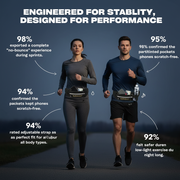 RunVault™ - The No-Bounce Running Belt